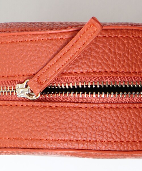 coen（コーエン）の「【WEB限定色：レオパード柄】フェイクレザーラウンドショルダーバッグ（ショルダーバッグ・レディース・オレンジ/ライトグレー/ブラック/レオパード・FREE）」の6枚目の写真