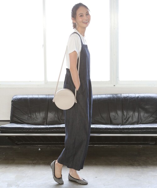 coen（コーエン）の「【WEB限定色：レオパード柄】フェイクレザーラウンドショルダーバッグ（ショルダーバッグ・レディース・オレンジ/ライトグレー/ブラック/レオパード・FREE）」の14枚目の写真