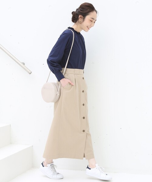 coen（コーエン）の「【WEB限定色：レオパード柄】フェイクレザーラウンドショルダーバッグ（ショルダーバッグ・レディース・オレンジ/ライトグレー/ブラック/レオパード・FREE）」の17枚目の写真