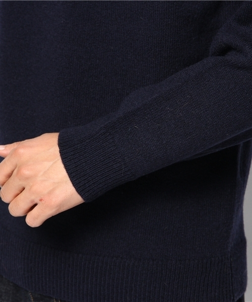 green label relaxing(グリーンレーベルリラクシング)の「YORK LINE C/N 7Gニット(ニット/セーター・メンズ・オレンジ/ネイビー・SMALL/MEDIUM/LARGE)」の8枚目の写真