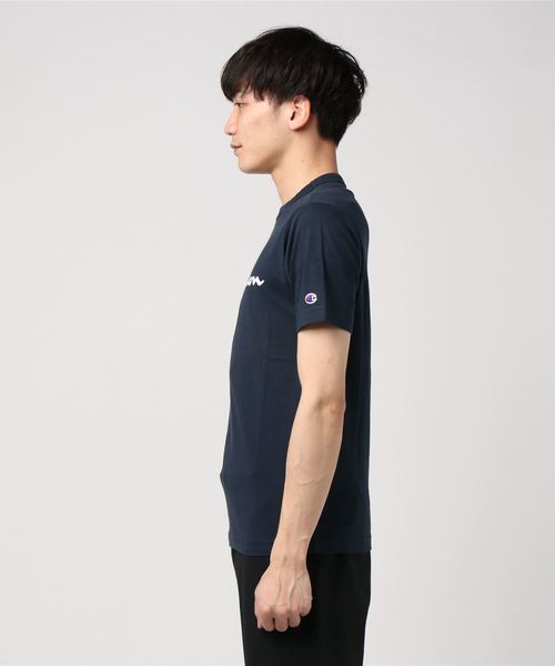 Champion（チャンピオン）の「【CHAMPION】スクリプトロゴプリントＴシャツ/ロゴプリント/チャンピオン（Tシャツ/カットソー・メンズ・グレー/ホワイト/ネイビー/ブラック/ダークグリーン/ワイン/イエロー/ピンク/杢グレー/ミント・SMALL/MEDIUM/X-LARGE/LARGE/XX-LARGE）」の11枚目の写真