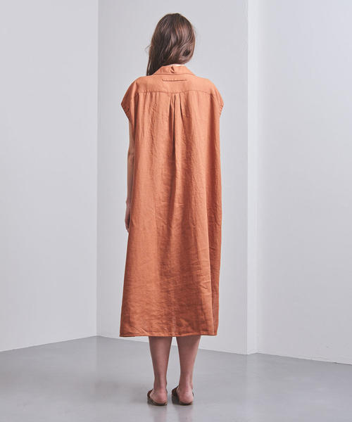 UNITED ARROWS（ユナイテッドアローズ）の「一部別注＜TICCA（ティッカ）＞フレンチスリーブ ワンピース（ワンピース・レディース・ケリー/ブラウン・FREE）」の3枚目の写真