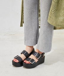 ORiental TRaffic | 春夏★バックルベルト厚底サンダル★9231(サンダル)