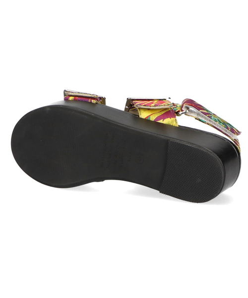 ORiental TRaffic（オリエンタルトラフィック）の「春夏★バックルベルト厚底サンダル★9231（サンダル・レディース・ブラック/レインボー/ホワイト・S/M/L/LL/3L/SS）」の9枚目の写真