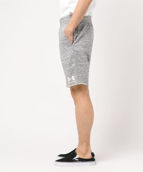 UNDER ARMOUR（アンダーアーマー）の「アンダーアーマー UA SPORTSTYLE TERRY SHORT（その他パンツ・メンズ・オフホワイト/ネイビー・S/M/L/XL/XXL）」の4枚目の写真