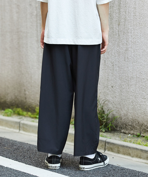 JUNRED（ジュンレッド）の「【AIR DRY/エアードライ】ワイドストレートパンツ（その他パンツ・メンズ・ブラック/ライトグレー/ネイビー/ダークブラウン・S/M/L）」の6枚目の写真