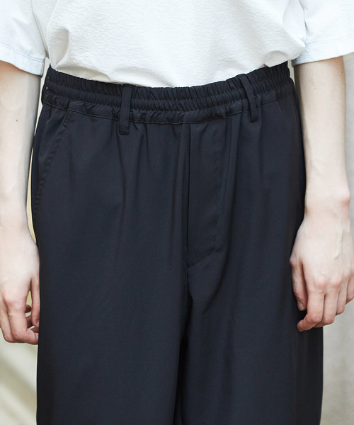 JUNRED（ジュンレッド）の「【AIR DRY/エアードライ】ワイドストレートパンツ（その他パンツ・メンズ・ブラック/ライトグレー/ネイビー/ダークブラウン・S/M/L）」の7枚目の写真