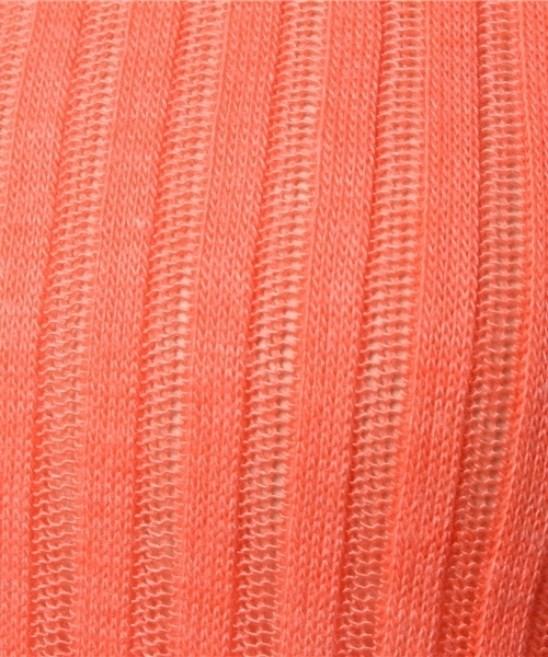 TOPSHOP（トップショップ）の「RIB CROP TEE/リブクロップティー（Tシャツ/カットソー・レディース・ライトピンク・6/8/12/10）」の5枚目の写真