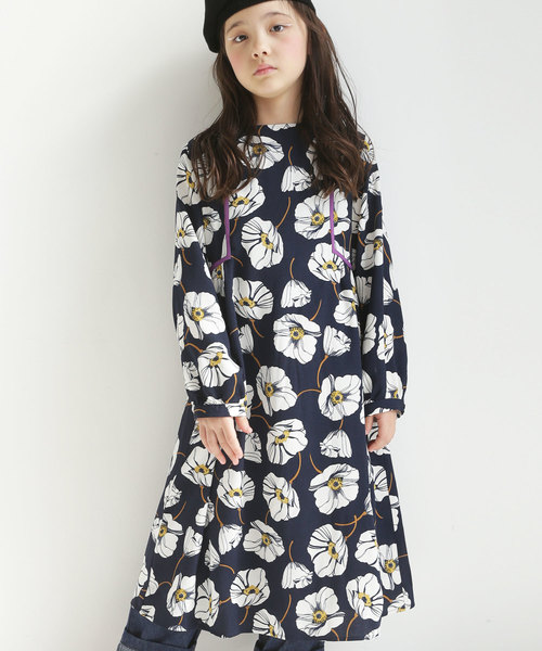 レトロ花柄ワンピース ワンピース Antiqua アンティカ のファッション通販 Zozotown