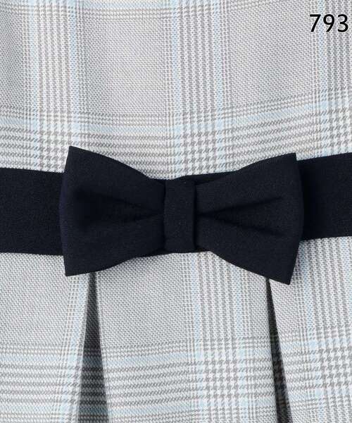 SHOO・LA・RUE（シューラルー）の「【3点SET/110-130cm】セレモニーワンピース（セットアップ・キッズ・ブラック系6/ネイビー系5・11/13/12）」の8枚目の写真