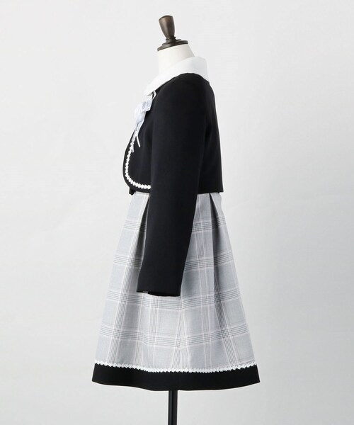 SHOO・LA・RUE（シューラルー）の「【3点SET/110-130cm】セレモニーワンピース（セットアップ・キッズ・ブラック系6/ネイビー系5・11/13/12）」の11枚目の写真
