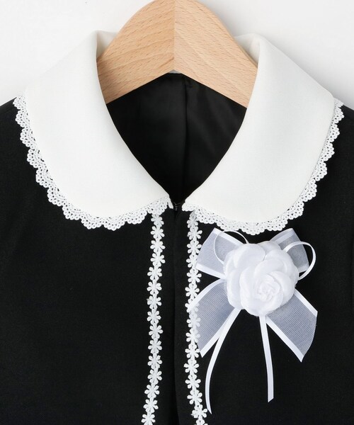 SHOO・LA・RUE（シューラルー）の「【3点SET/110-130cm】セレモニーワンピース（セットアップ・キッズ・ブラック系6/ネイビー系5・11/13/12）」の14枚目の写真