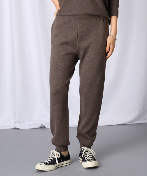 セール ウール混ニットジョガーパンツ その他パンツ Jet ジェット のファッション通販 Zozotown