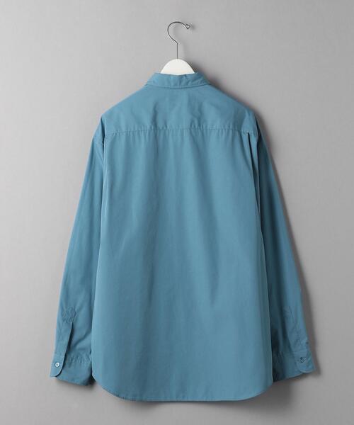 BEAUTY&YOUTH UNITED ARROWS（ビューティーアンドユースユナイテッドアローズ）の「BY コンパクト ブロード ワイドフォルム シャツ（シャツ/ブラウス・メンズ・ホワイト/ターコイズブルー・LARGE/X-LARGE/MEDIUM/SMALL）」の12枚目の写真