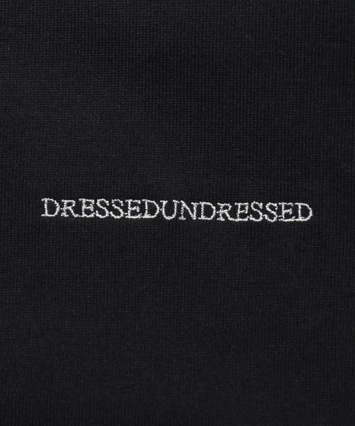 DRESSEDUNDRESSED（ドレスドアンドレスド）の「＜DRESSEDUNDRESSED＞ NUDE BACK TEE/Tシャツ（Tシャツ/カットソー・メンズ・ホワイト/ブラック・2/1）」の7枚目の写真
