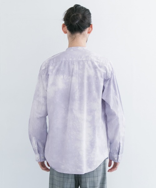 MANUAL ALPHABET（マニュアル アルファベット）の「MANUAL ALPHABET TIE DYE L/F B/C SHIRTS