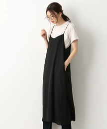 GLOBAL WORK | 2SET楊柳キャミワンピ/875233(ワンピース)