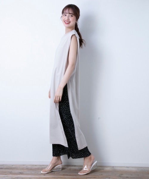 セール スリットカットワンピ シャツ ブラウス M Deux エムドゥ のファッション通販 Zozotown