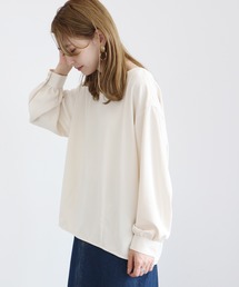 AMERICAN HOLIC | とろみ裾タックコクーンブラウス ＊(シャツ/ブラウス)
