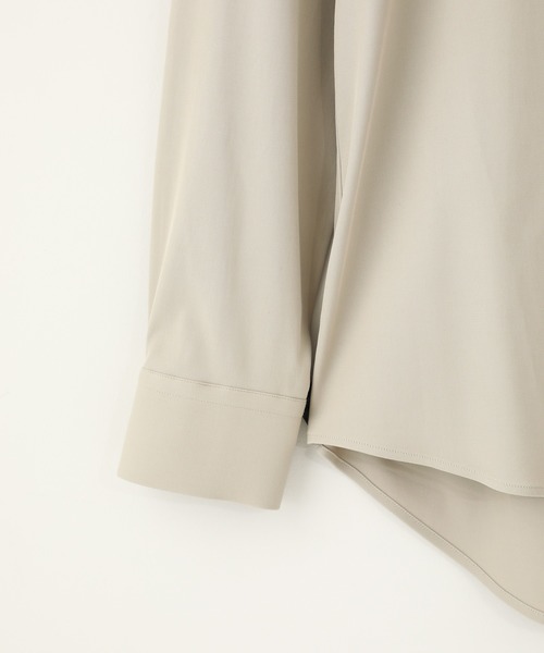 STUDIOUS（ステュディオス）の「【STUDIOUS】ラチネレギュラーカラーシャツ（シャツ/ブラウス・メンズ・ホワイト/ベージュ/ブルー・1/2/3）」の21枚目の写真