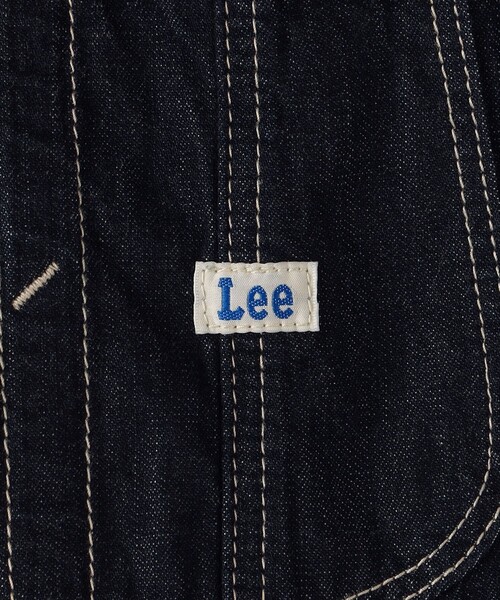 Lee（リー）の「Lee:デニム オーバーオール スカート(130～150cm)（サロペット/オーバーオール・キッズ・ロイヤルブルー/ブラック/ブルー/ネイビー/ダークブルー・130/140/150）」の19枚目の写真