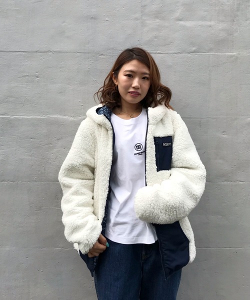 ROXY（ロキシー）の「ROXY /ロキシー リバーシブル ボアジャケット