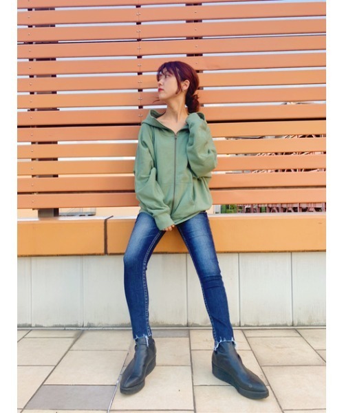 LAGUA GEMブラウン コーデュロイ風 ベスト LAGUA GEM | CORDUROY ZIP ベスト (ベスト ) |SHEL'TTER WEBSTORE