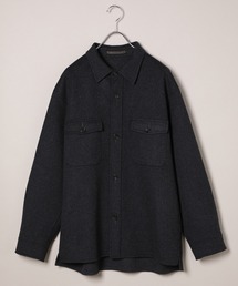 ADAM ET ROPE' | ダブルフェイスシャツBL(ブルゾン)