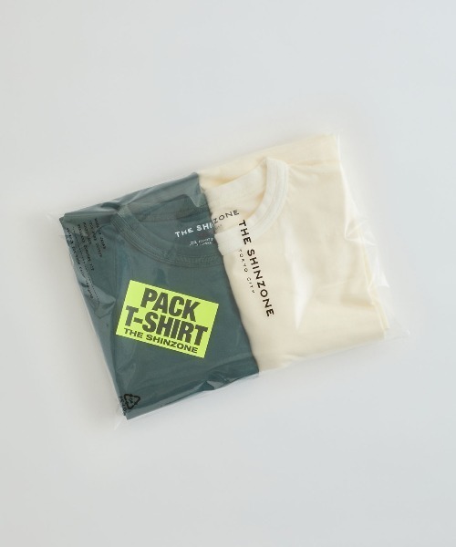 THE SHINZONE(ザ シンゾーン)の「THE SHINZONE/シンゾーン 2PACK T-SHIRT 2枚パックTEE(Tシャツ/カットソー・レディース・A/B/C/D/E/F/G・FREE)」の7枚目の写真