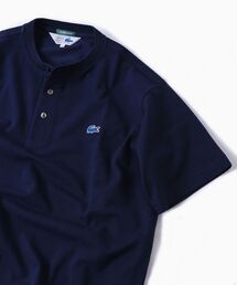 【WEB限定/SHIPS別注】LACOSTE: ヘンリーネック Tシャツ