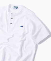【WEB限定/SHIPS別注】LACOSTE: ヘンリーネック Tシャツ