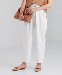 green label relaxing | CFC ベルト付き ハイウエスト テーパード パンツ(その他パンツ)