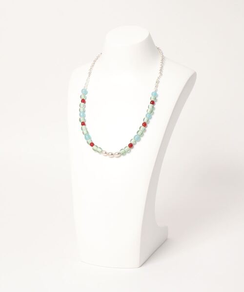 Editors Draw(エディターズドロー)の「グラスビーズ×シルバー925 ネックレス(ネックレス・レディース・A/B/C・ONE SIZE)」の10枚目の写真