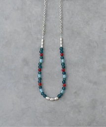 Editors Draw | グラスビーズ×シルバー925 ネックレス(ネックレス)