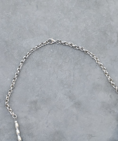 Editors Draw(エディターズドロー)の「グラスビーズ×シルバー925 ネックレス(ネックレス・レディース・A/B/C・ONE SIZE)」の8枚目の写真