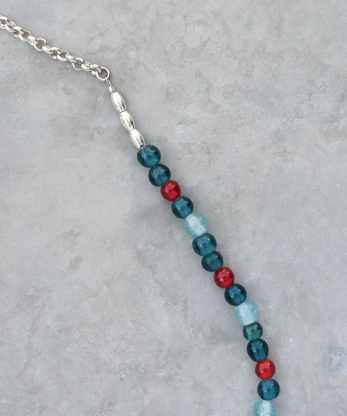 Editors Draw(エディターズドロー)の「グラスビーズ×シルバー925 ネックレス(ネックレス・レディース・A/B/C・ONE SIZE)」の12枚目の写真