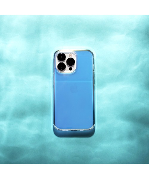 Hamee(ハミィ)の「iPhone12 iphone12Pro iPhone12mini EYLE 多面体カットケース Carat (オーロラ) スマホケース iphoneケース(スマホケース/カバー・レディース・クリア/ブルー/ピンク・C/D)」の11枚目の写真