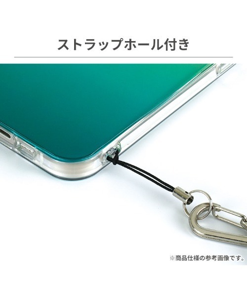 Hamee(ハミィ)の「iPhone12 iphone12Pro iPhone12mini EYLE 多面体カットケース Carat (オーロラ) スマホケース iphoneケース(スマホケース/カバー・レディース・クリア/ブルー/ピンク・C/D)」の4枚目の写真