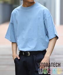 FREAK'S STORE | WEB限定 STORATECH/ストラテック 超高機能素材 タックインTシャツ/USAコットン/抗菌/防臭/制菌/UVカット/接触冷感/吸水速乾/サスティナブル(Tシャツ/カットソー)