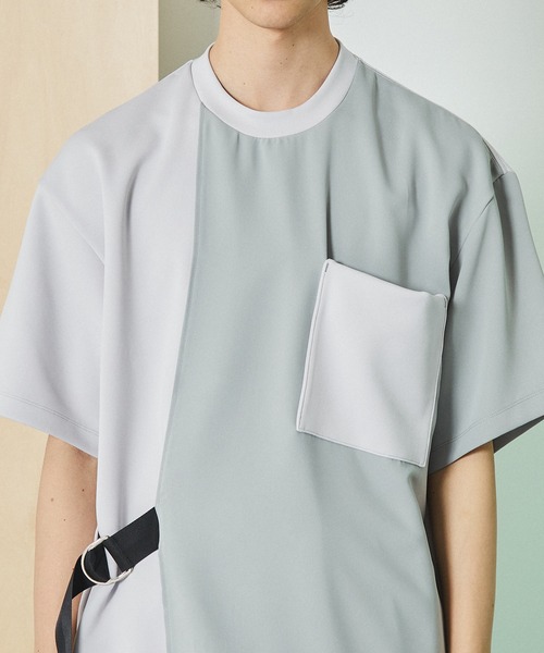 UNITED TOKYO（ユナイテッドトウキョウ）の「ベルテッドプルオーバー（Tシャツ/カットソー・メンズ・ブラック/グレー/オフホワイト/アイボリー・FREE）」の15枚目の写真