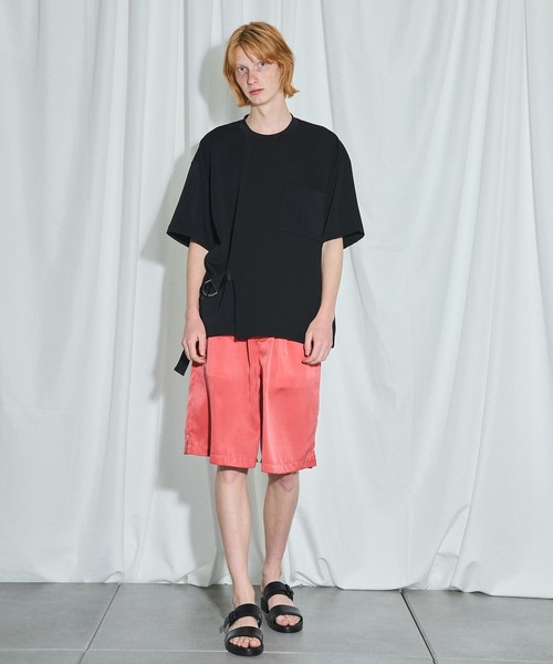 UNITED TOKYO（ユナイテッドトウキョウ）の「ベルテッドプルオーバー（Tシャツ/カットソー・メンズ・ブラック/グレー/オフホワイト/アイボリー・FREE）」の19枚目の写真