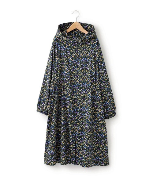 MACKINTOSH PHILOSOPHY（ﾏｯｷﾝﾄｯｼｭ ﾌｨﾛｿﾌｨｰ）の「Snowblue Garden レインモッズコート（モッズコート・レディース・ダークネイビー・38）」の2枚目の写真