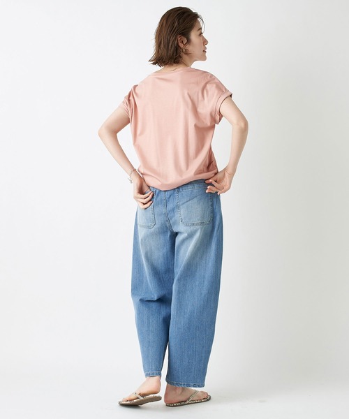 RIVE DROITE（リヴドロワ）の「カーブシルエットデニムパンツ（デニムパンツ・レディース・ブルー・36/38）」の17枚目の写真