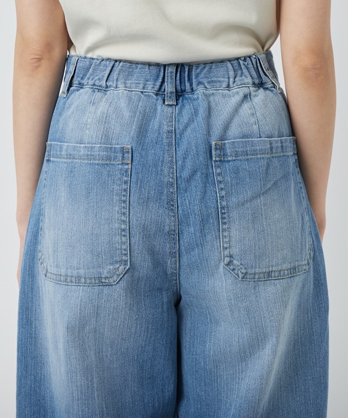 RIVE DROITE（リヴドロワ）の「カーブシルエットデニムパンツ（デニムパンツ・レディース・ブルー・36/38）」の10枚目の写真