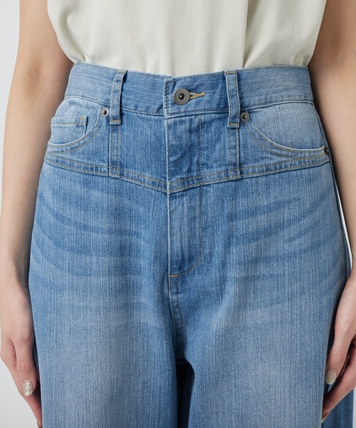 RIVE DROITE（リヴドロワ）の「カーブシルエットデニムパンツ（デニムパンツ・レディース・ブルー・36/38）」の13枚目の写真