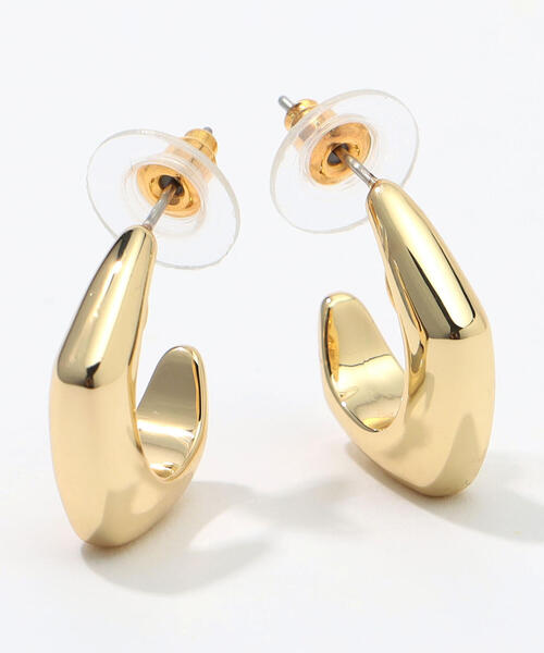 TOMORROWLAND （トゥモローランド）の「Kenneth Jay Lane フープピアス（ピアス（両耳用）・レディース・シルバー系その他/ゴールド系その他・FREE）」の2枚目の写真