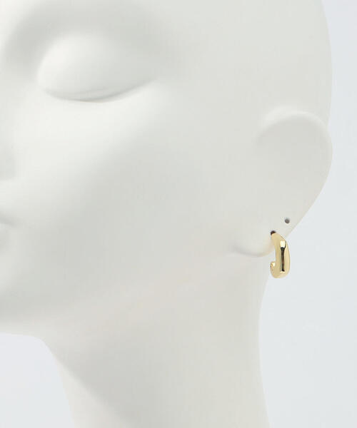 TOMORROWLAND （トゥモローランド）の「Kenneth Jay Lane フープピアス（ピアス（両耳用）・レディース・シルバー系その他/ゴールド系その他・FREE）」の4枚目の写真