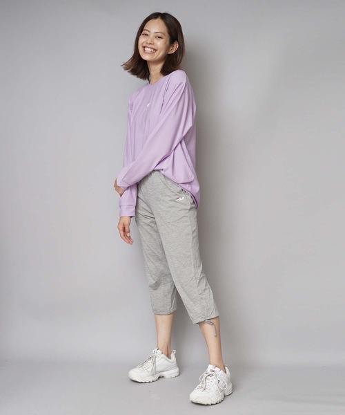 FILA(フィラ)の「【FILA:フィラ】レディースルーズパンツ(その他パンツ・レディース・ブラック/パープル/ネイビー/杢グレー・SMALL/MEDIUM/LARGE/X-LARGE)」の15枚目の写真