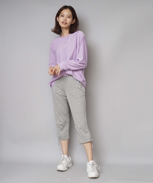 FILA(フィラ)の「【FILA:フィラ】レディースルーズパンツ(その他パンツ・レディース・ブラック/パープル/ネイビー/杢グレー・SMALL/MEDIUM/LARGE/X-LARGE)」の17枚目の写真