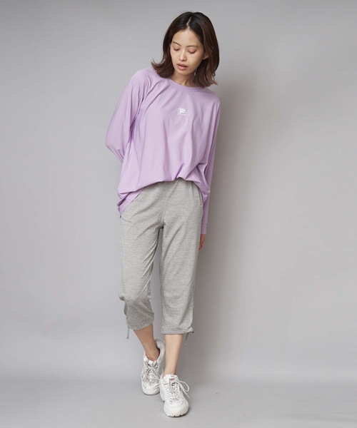 FILA(フィラ)の「【FILA:フィラ】レディースルーズパンツ(その他パンツ・レディース・ブラック/パープル/ネイビー/杢グレー・SMALL/MEDIUM/LARGE/X-LARGE)」の18枚目の写真